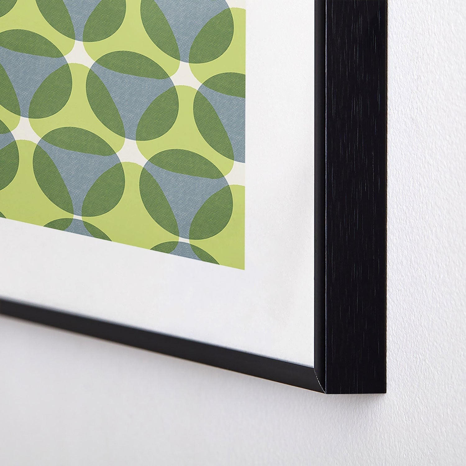 Marta Barragan Camarasa Stylish Retro Circle Metal Framed Art Print