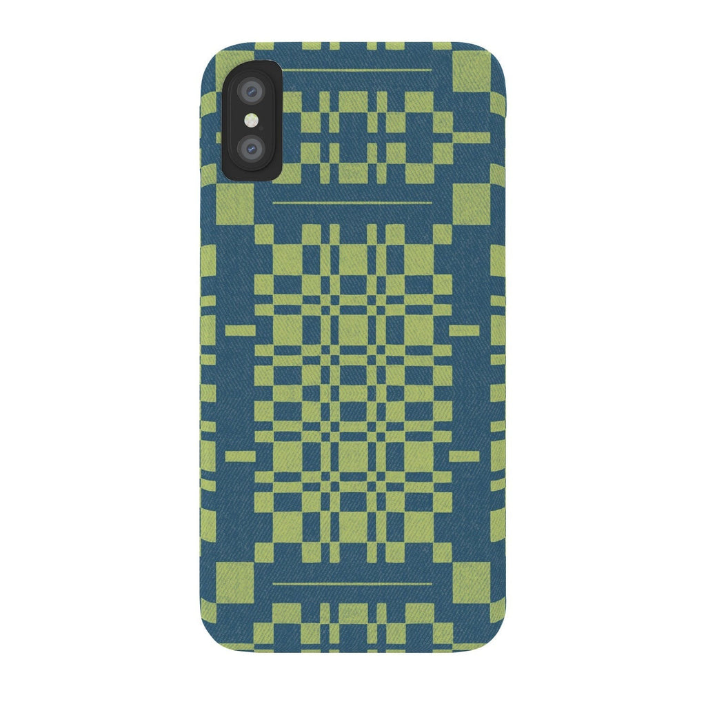 Marta Barragan Camarasa Nostalgic Grid Design Phone Case