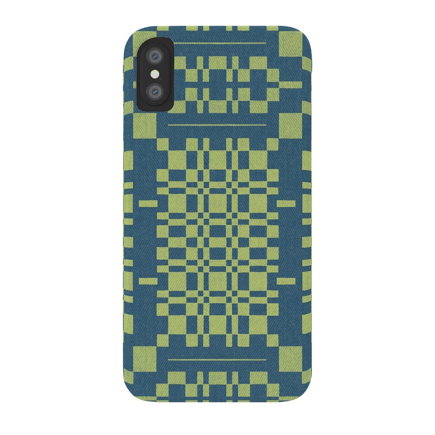 Marta Barragan Camarasa Nostalgic Grid Design Phone Case