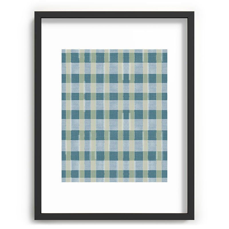 Marta Barragan Camarasa Country Style Checks Recessed Framing Rectangle
