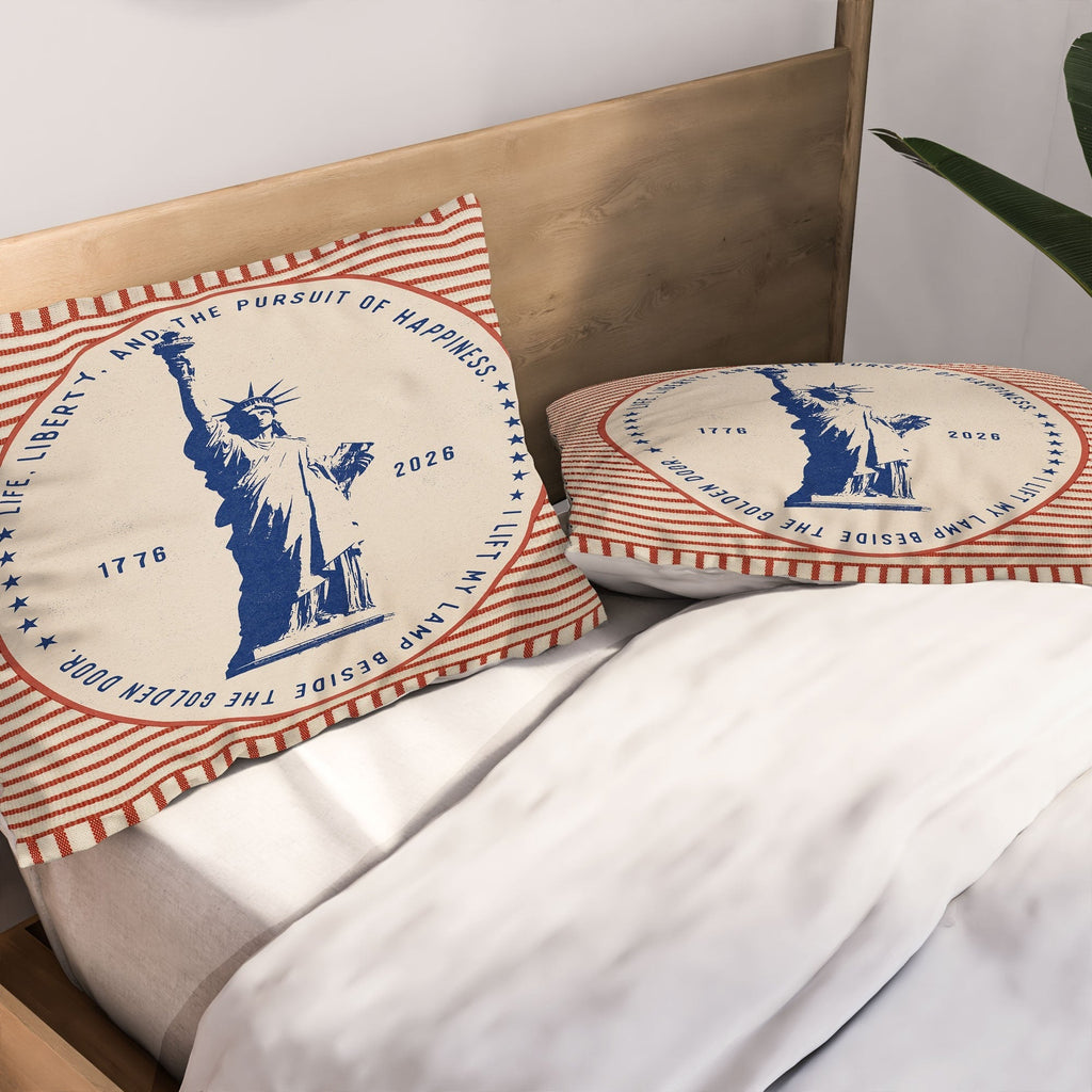 DENY Designs Life Liberty Pillow Shams