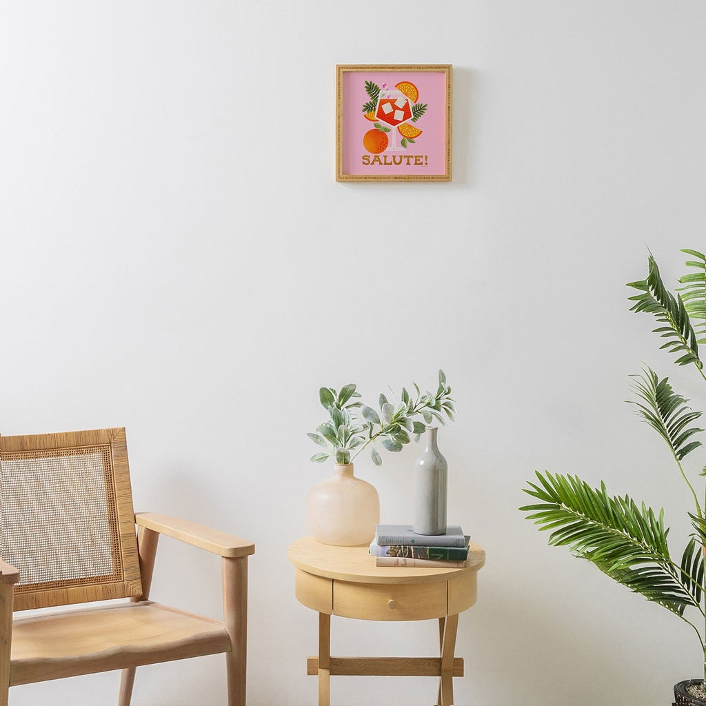 Jessica Molina Orange Spritz Framed Wall Art