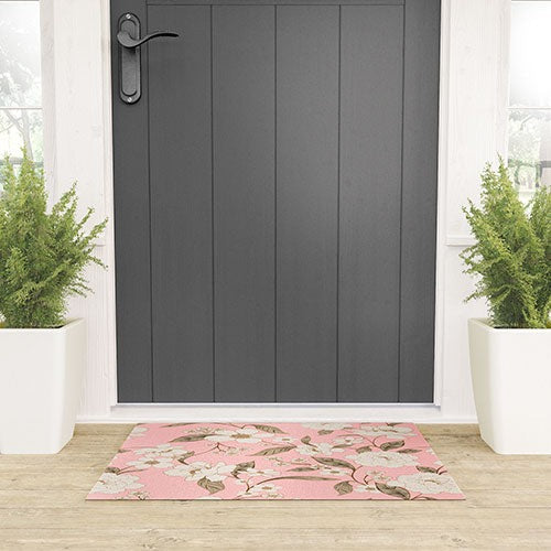 Gabriela Fuente Roberta in Pink Welcome Mat