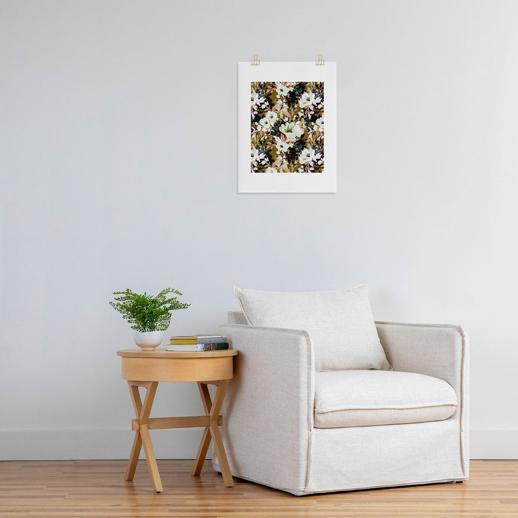 Marta Barragan Camarasa Romantic Floral Fusion Art Print