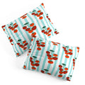 Design by Spark Zesty Tomatoes and Stripes Pillow Shams