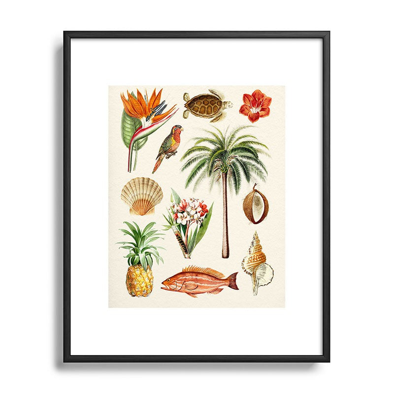 Gal Design Hawaii Collection Metal Framed Art Print