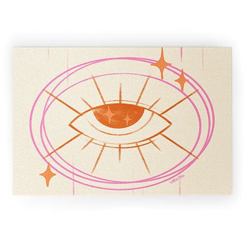 Little Om Celestial Eye cream Welcome Mat