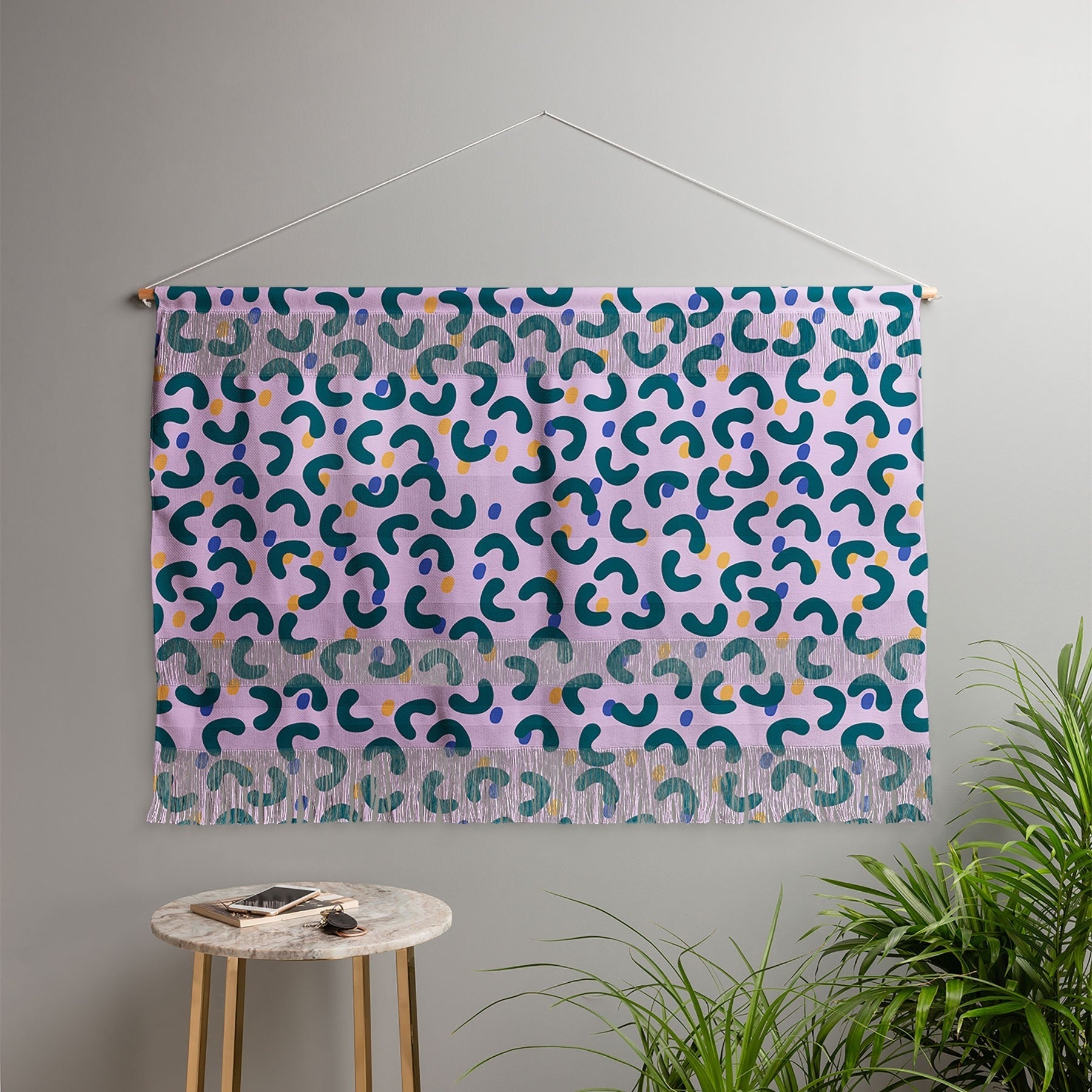Camilla Foss Pebbles Mix Wall Hanging Landscape