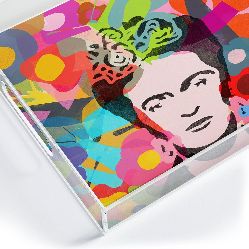 Garima Dhawan frida 1d Acrylic Tray