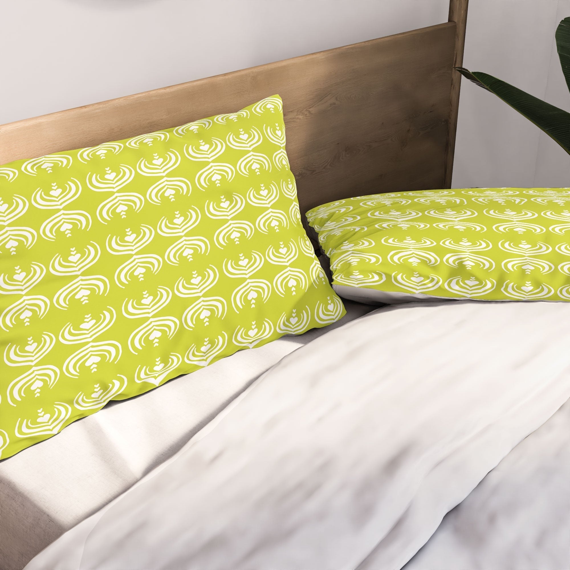 Design by Spark Matcha Latte Art Pillow Shams