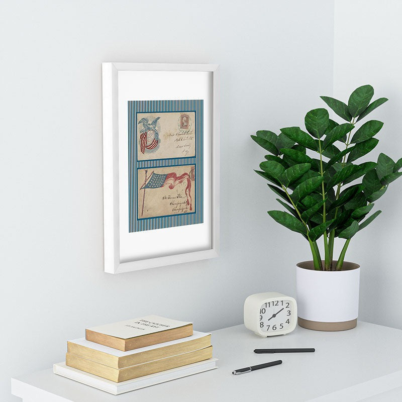 DENY Designs Civil War Envelopes Recessed Framing Rectangle
