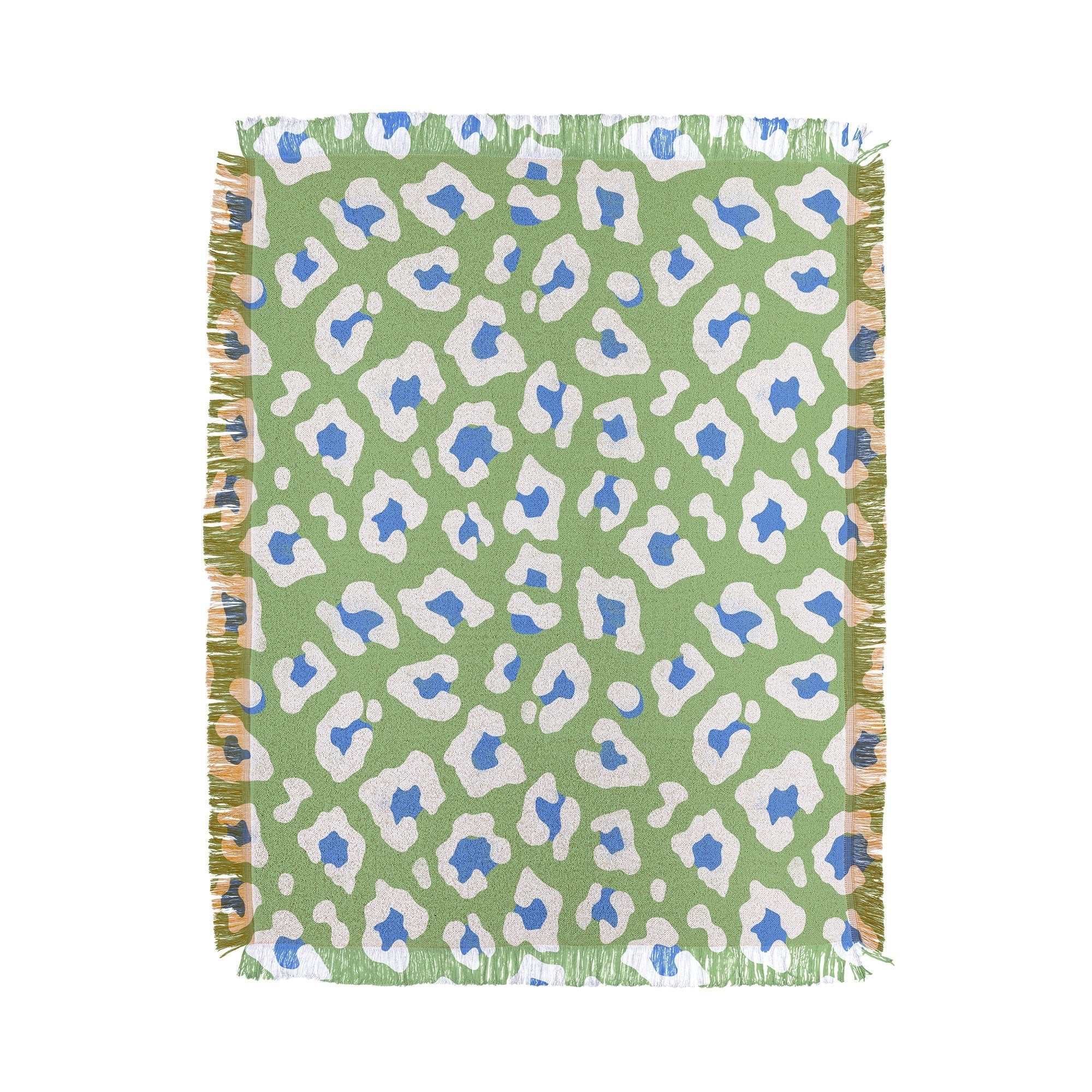 Avenie BR Cheetah Print Throw Blanket