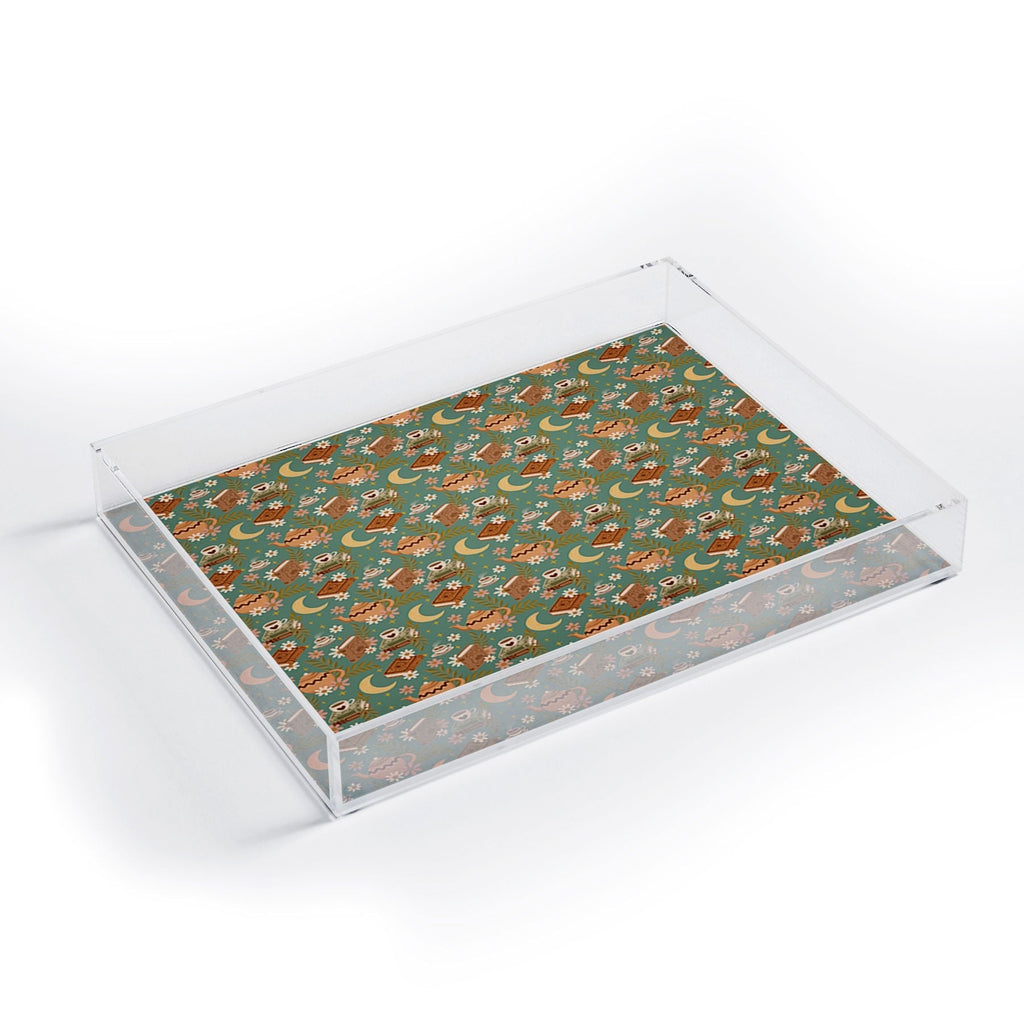 Avenie Moonlit Reading Nook I Acrylic Tray
