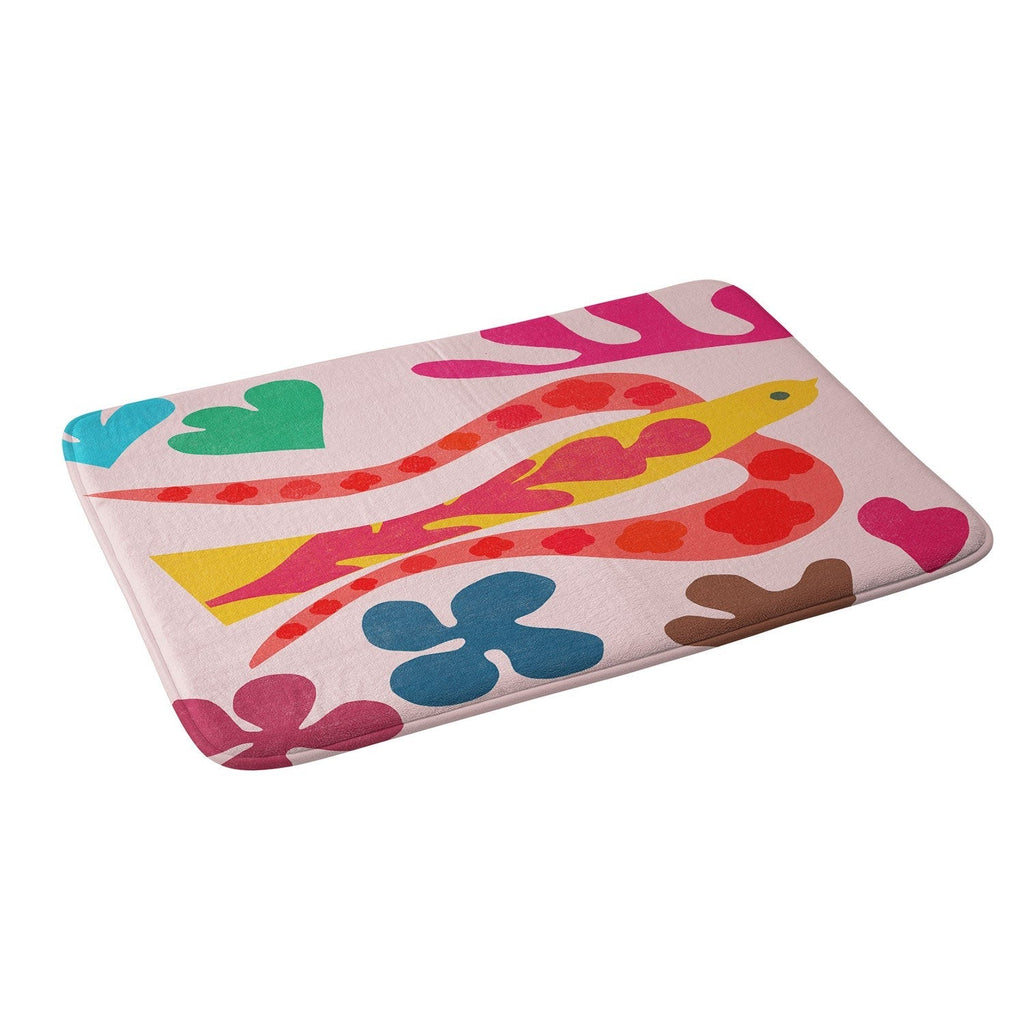 Garima Dhawan Cutouts 49 Memory Foam Bath Mat
