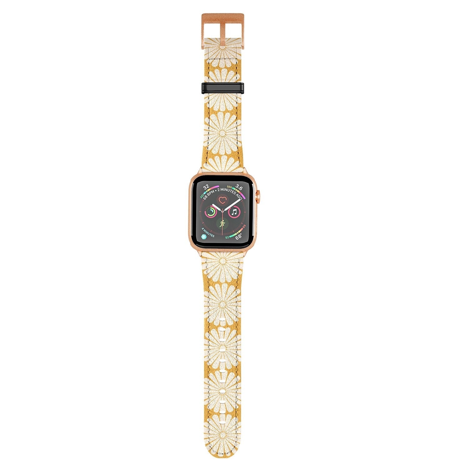 Colour Poems Retro Daisy XIX Apple Watch Band