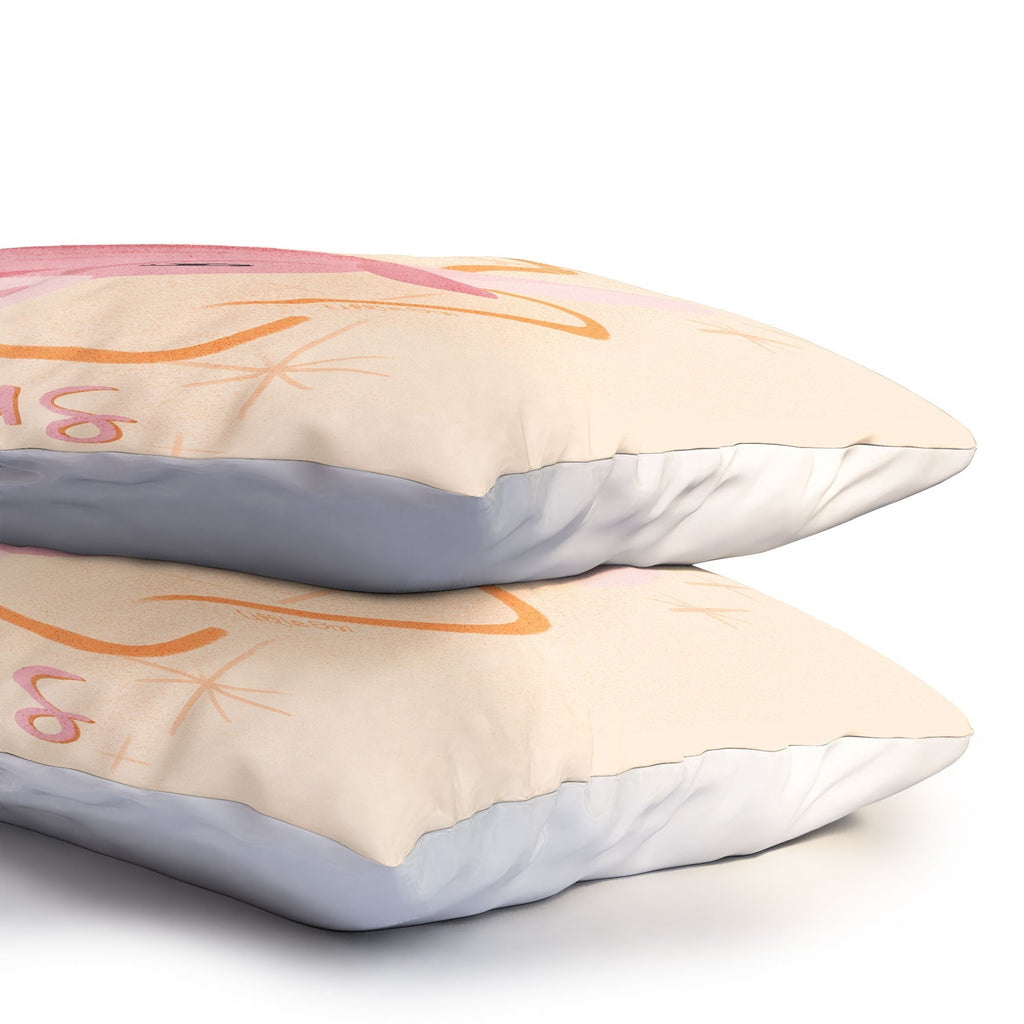 Little Om Zodiac Sign Taurus Pillow Shams