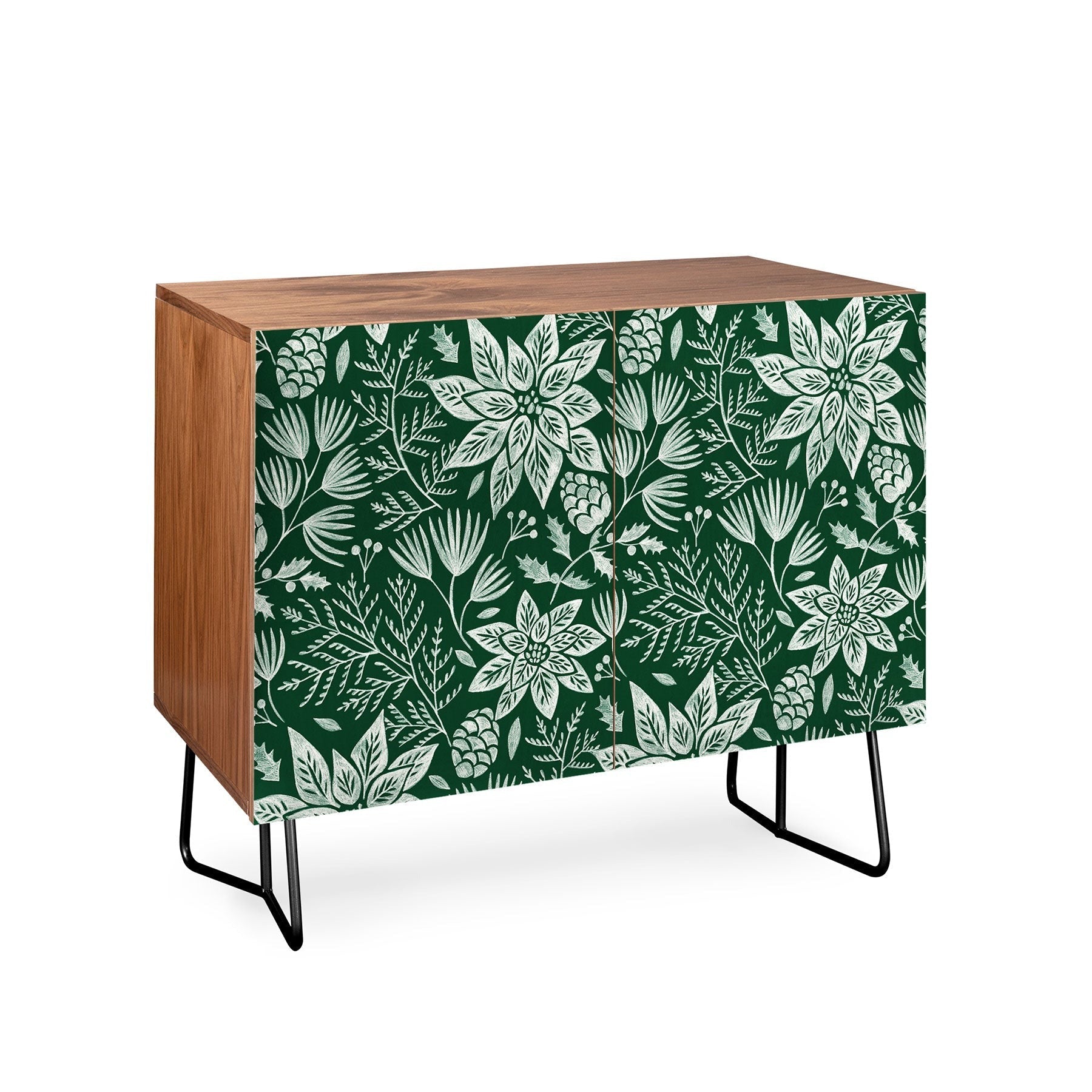 Pimlada Phuapradit Christmas Poinsettia Credenza