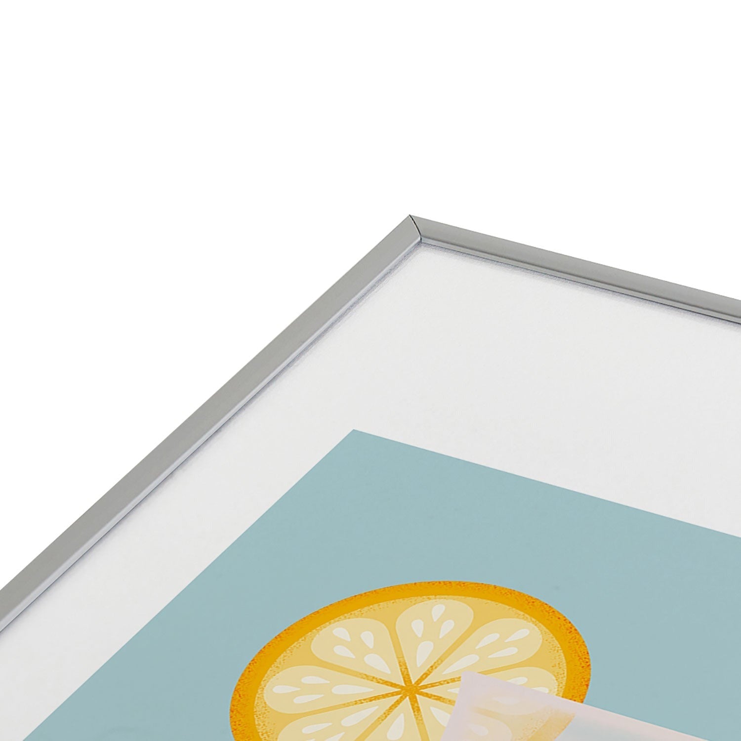 Jessica Molina Limoncello Cocktail Metal Framed Art Print