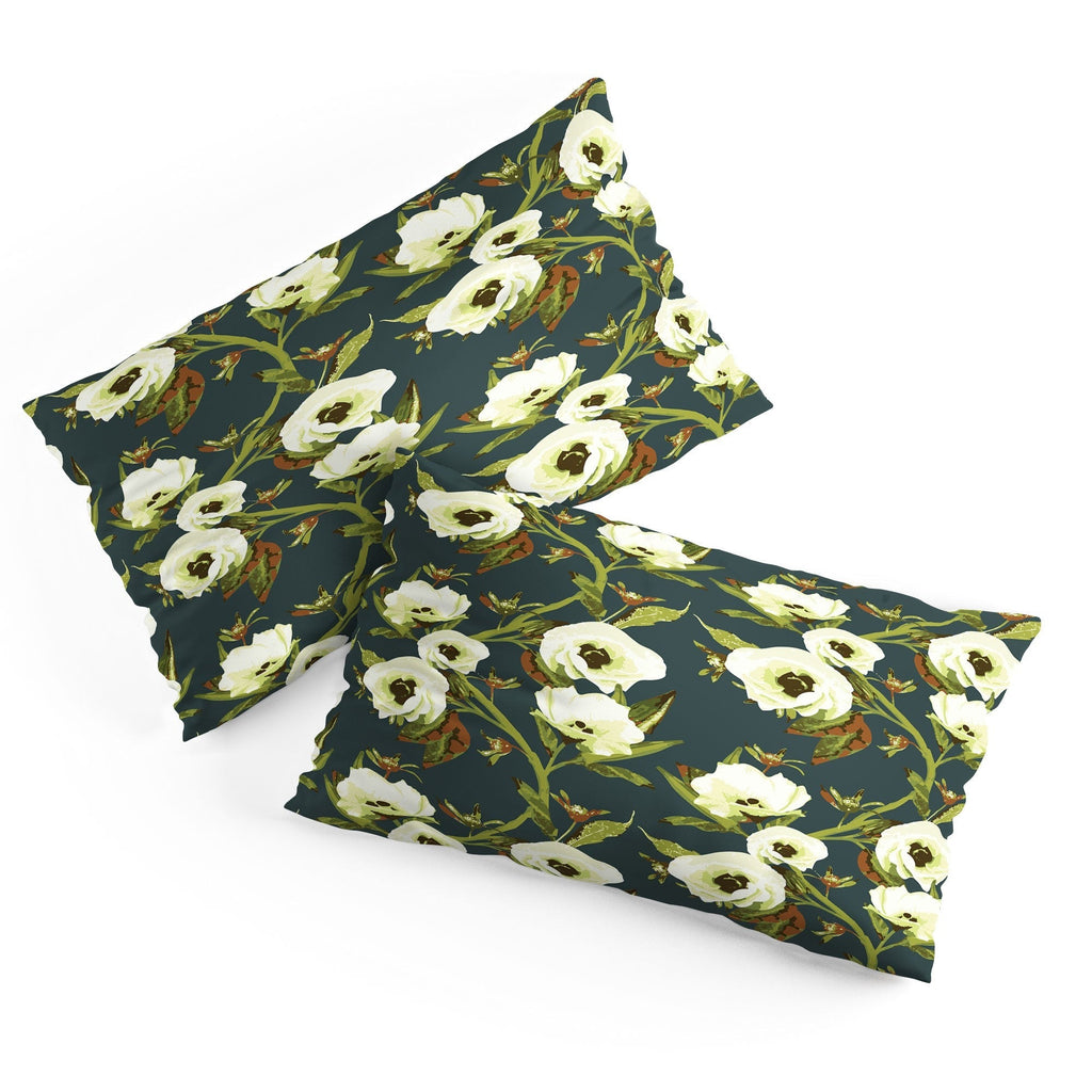 ThirtyOne Illustrations Circa in Olive Pillow Shams