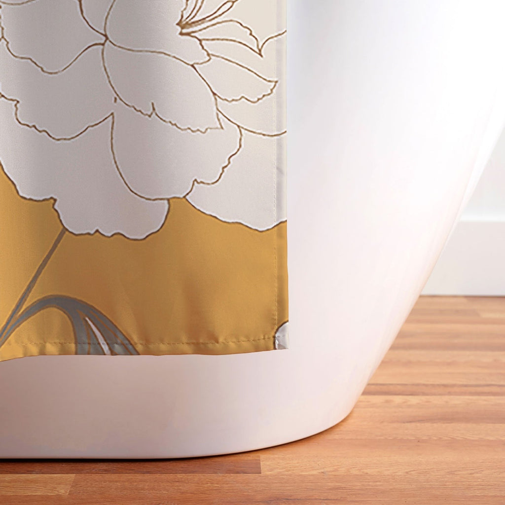 Gabriela Fuente Roberta Sunflower Shower Curtain