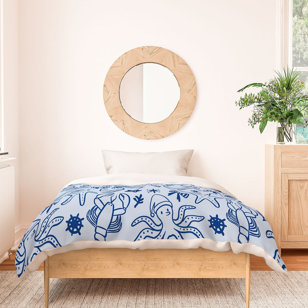 Design by Spark Marine Christmas Holiday Duvet Cover