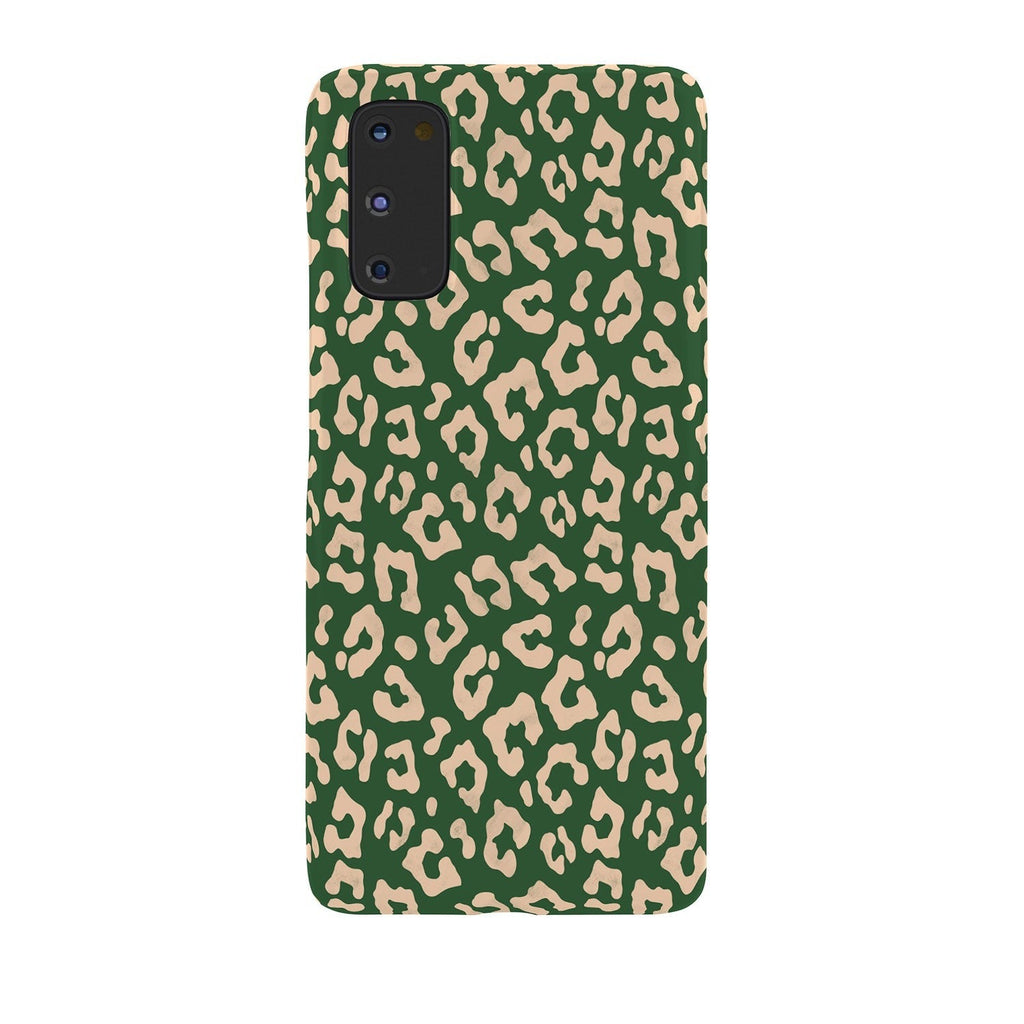 Avenie BR Cheetah Print In Green Phone Case