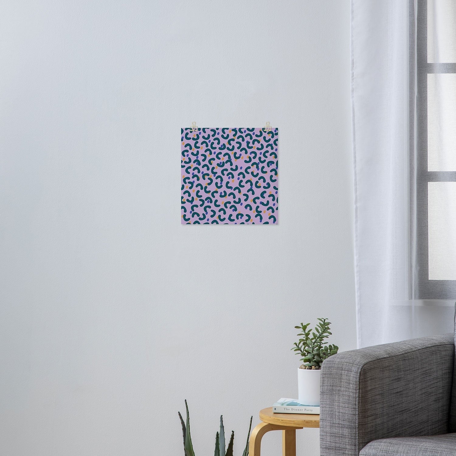 Camilla Foss Pebbles Mix Art Print