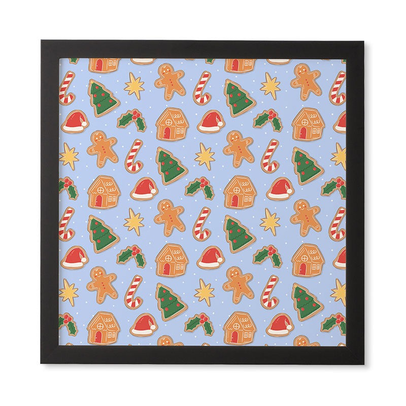 Love_Ryming Christmas Cookies Framed Wall Art