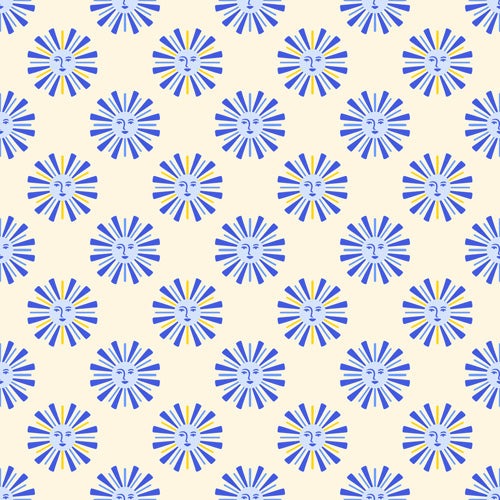 Design by Spark Dolce Vita Radial Sun Shower Curtain