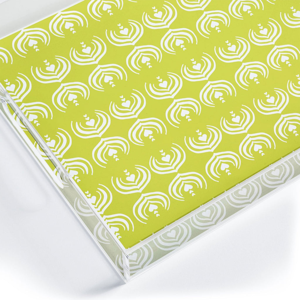 Design by Spark Matcha Latte Art Acrylic Tray
