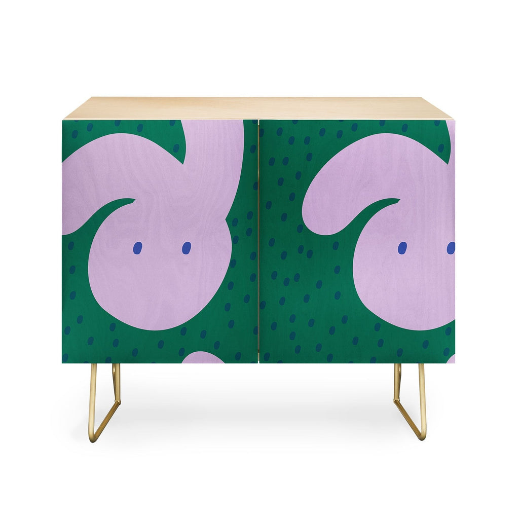 Camilla Foss Pebbles and Rabbit Credenza