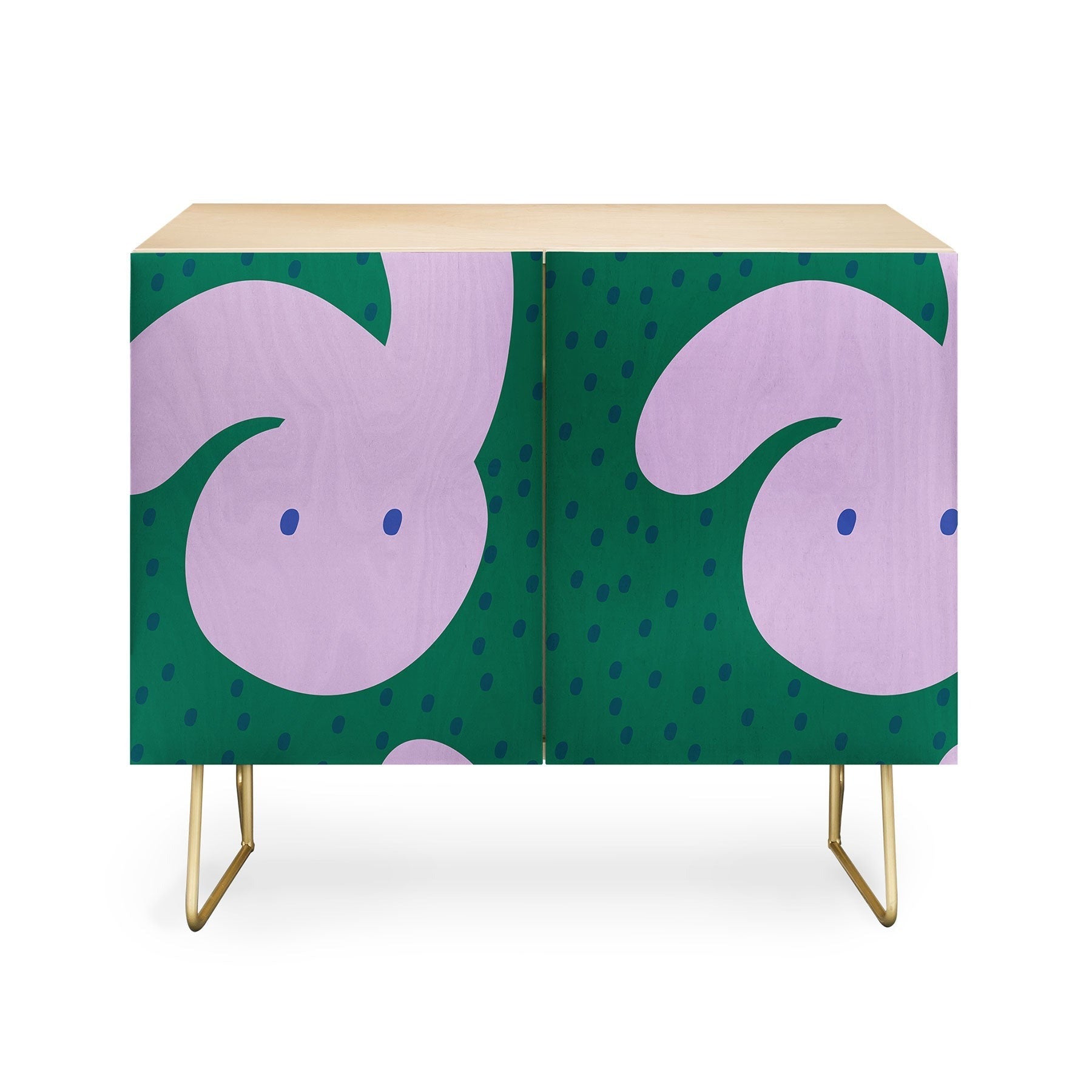 Camilla Foss Pebbles and Rabbit Credenza