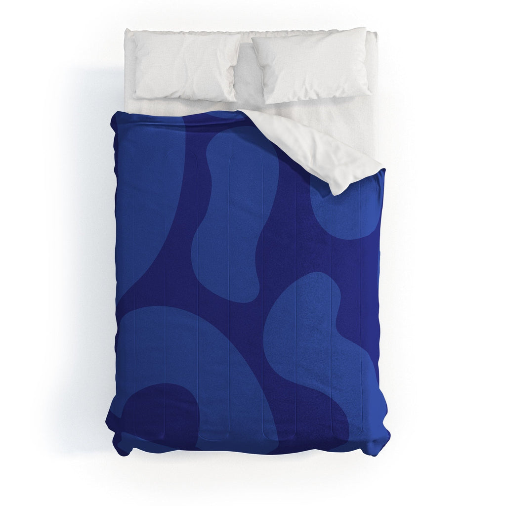 Camilla Foss Blue Pebble Comforter