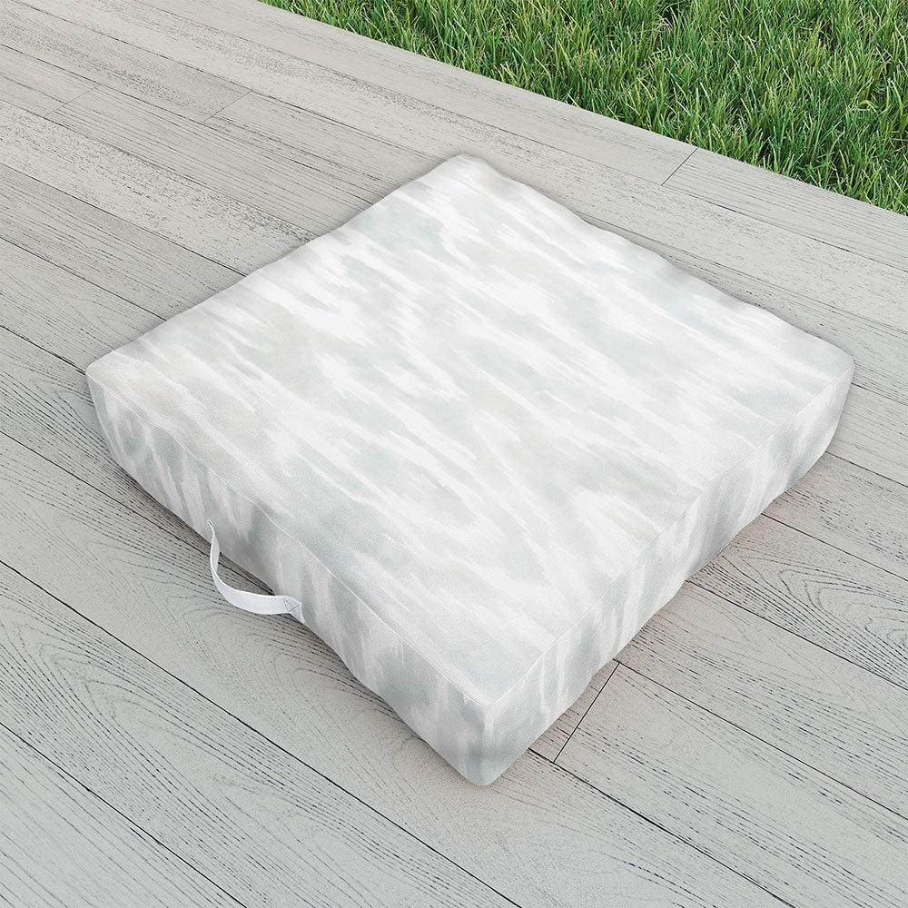 Jacqueline Maldonado Watercolor Wood Grain Outdoor Floor Cushion
