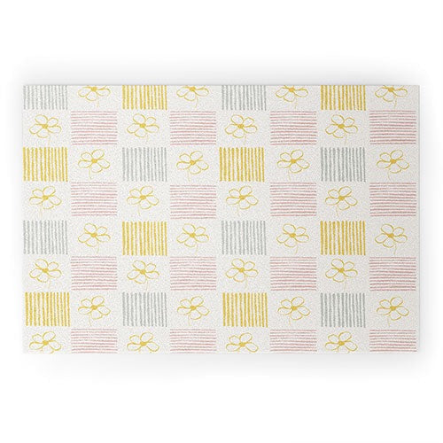 Menina Lisboa Spring Grandmillennial Welcome Mat