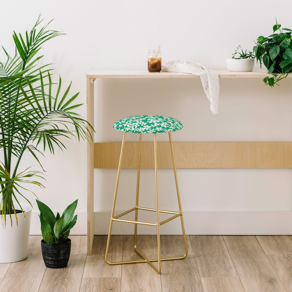 Garima Dhawan wildflowers 15 Bar Stool