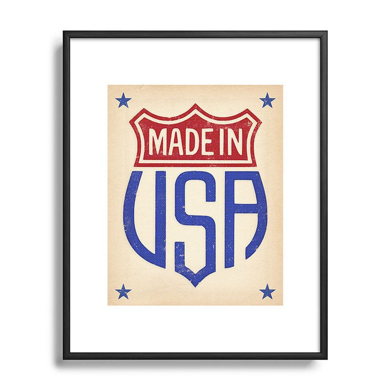 DENY Designs Made in USA Metal Framed Art Print
