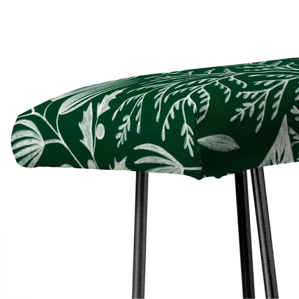 Pimlada Phuapradit Christmas Poinsettia Bench