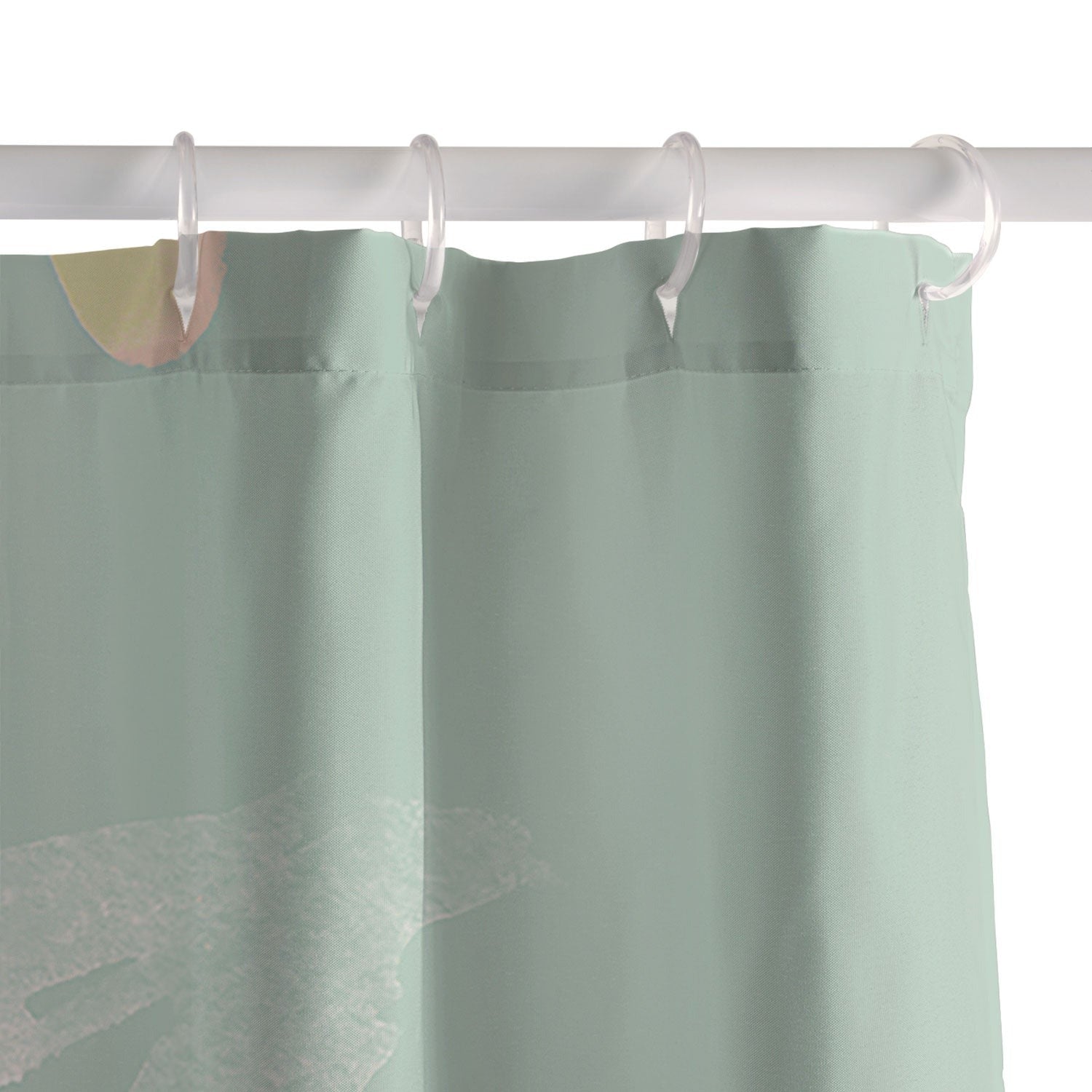 Gabriela Fuente Emma Floral Mint Shower Curtain