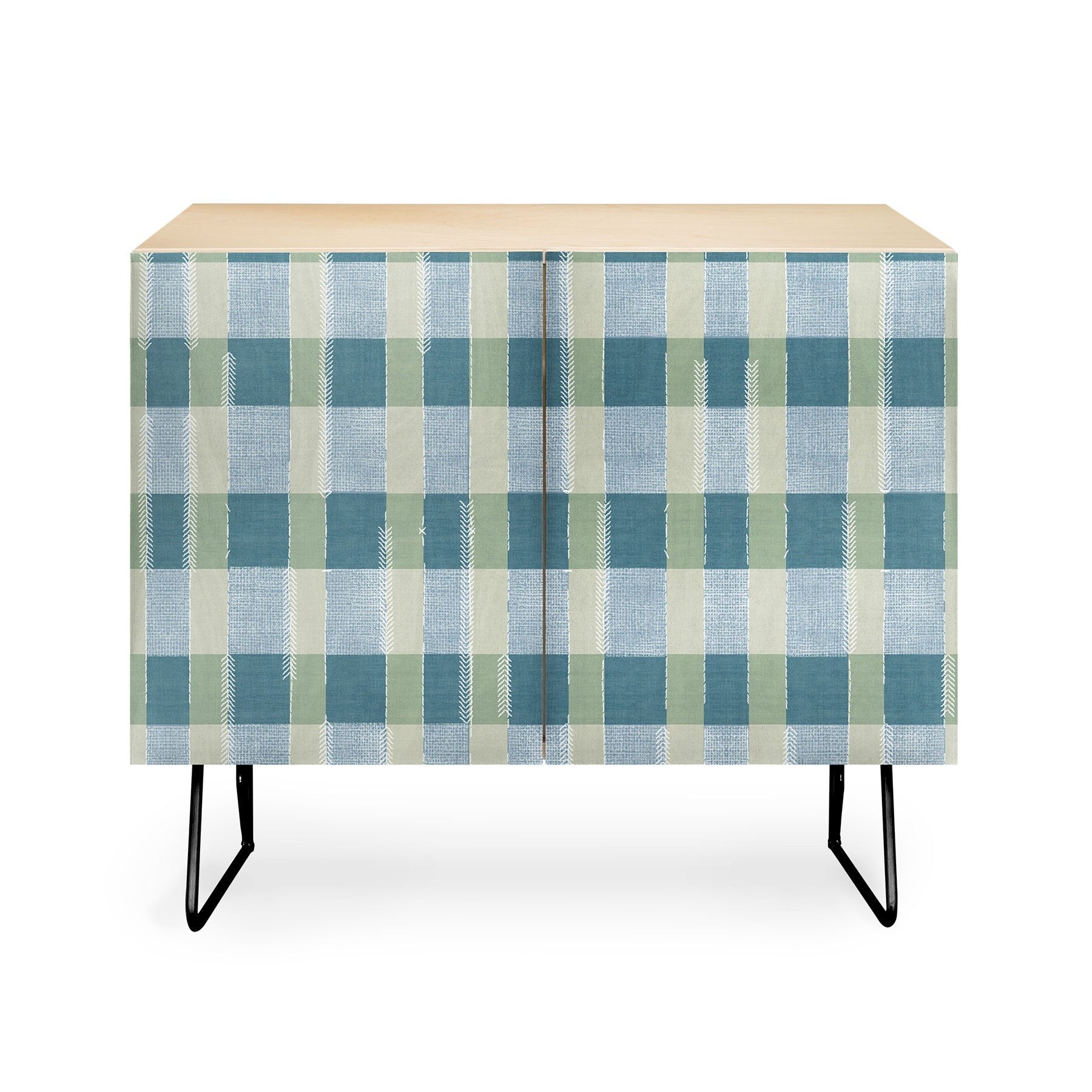 Marta Barragan Camarasa Country Style Checks Credenza