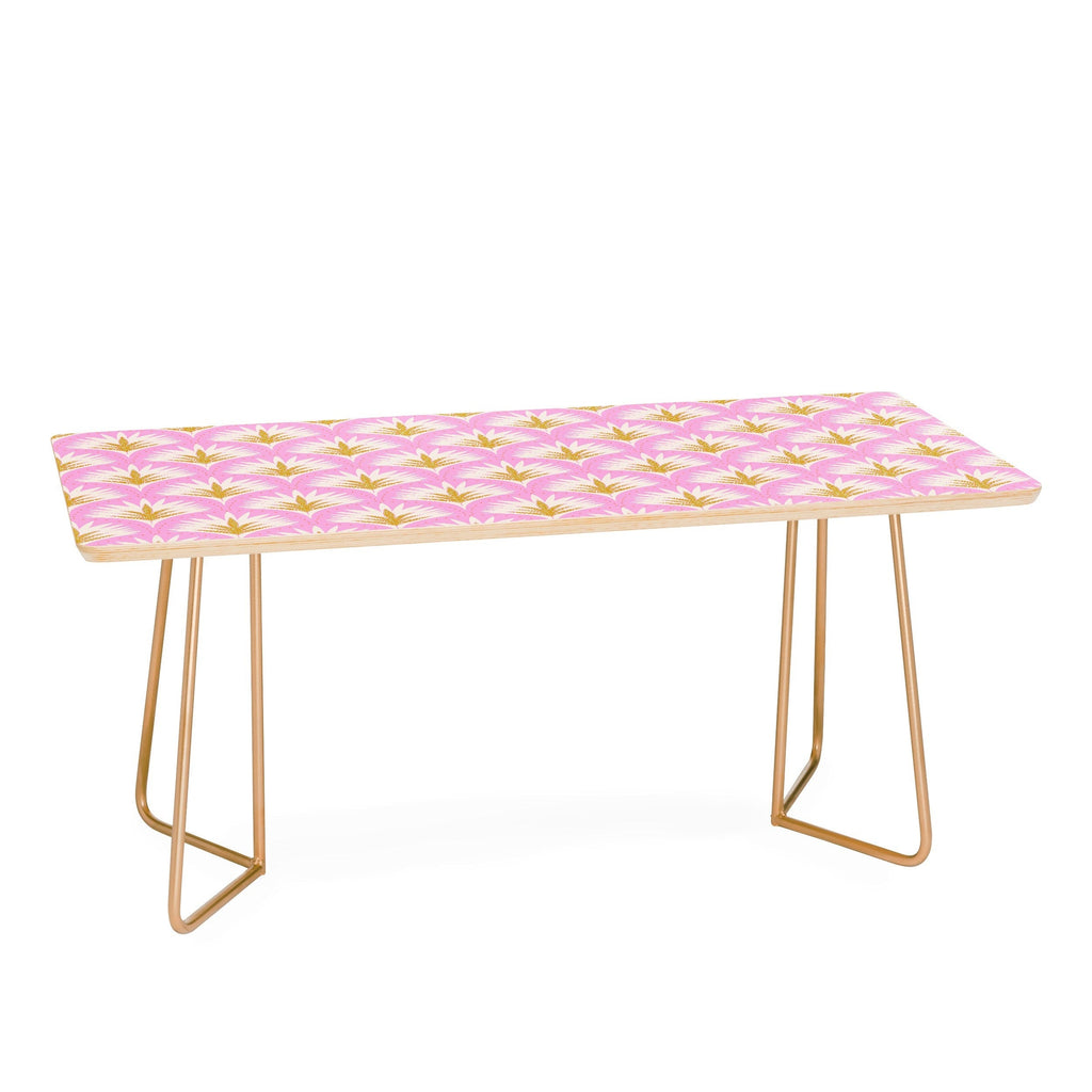 Jennifer Labre Pink Palmetto Coffee Table