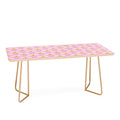 Jennifer Labre Pink Palmetto Coffee Table