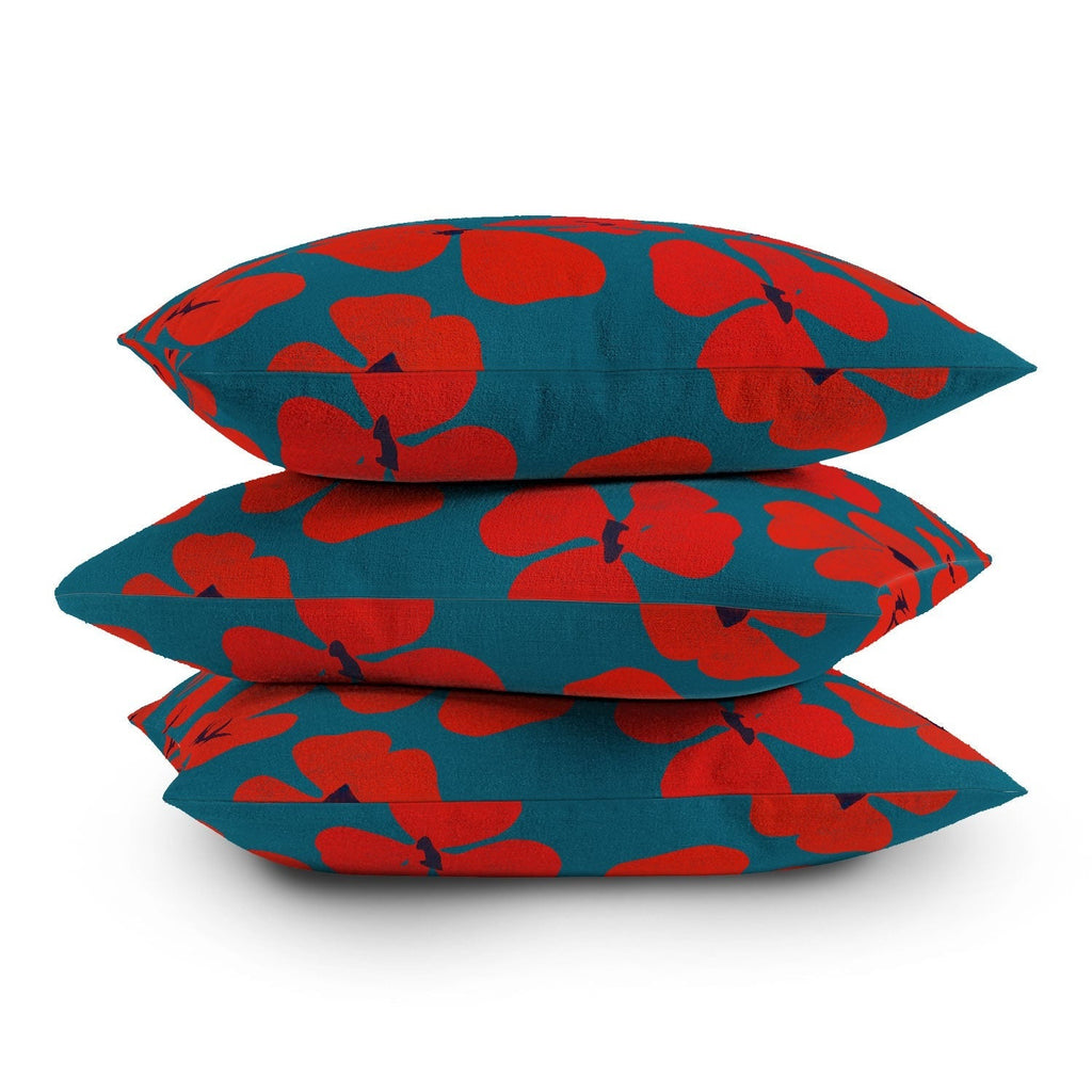 Garima Dhawan oxalis 1 Throw Pillow