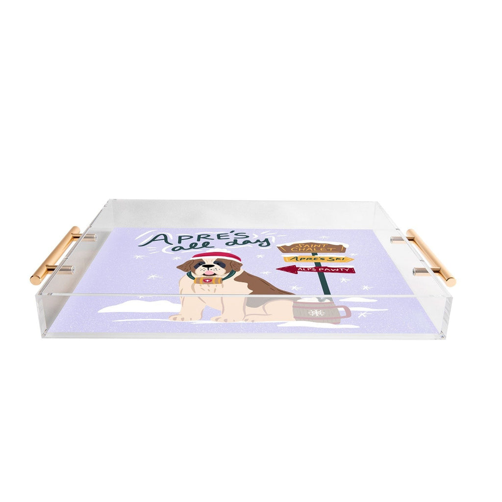 Design by Spark St Bernard Apres All Day Acrylic Tray