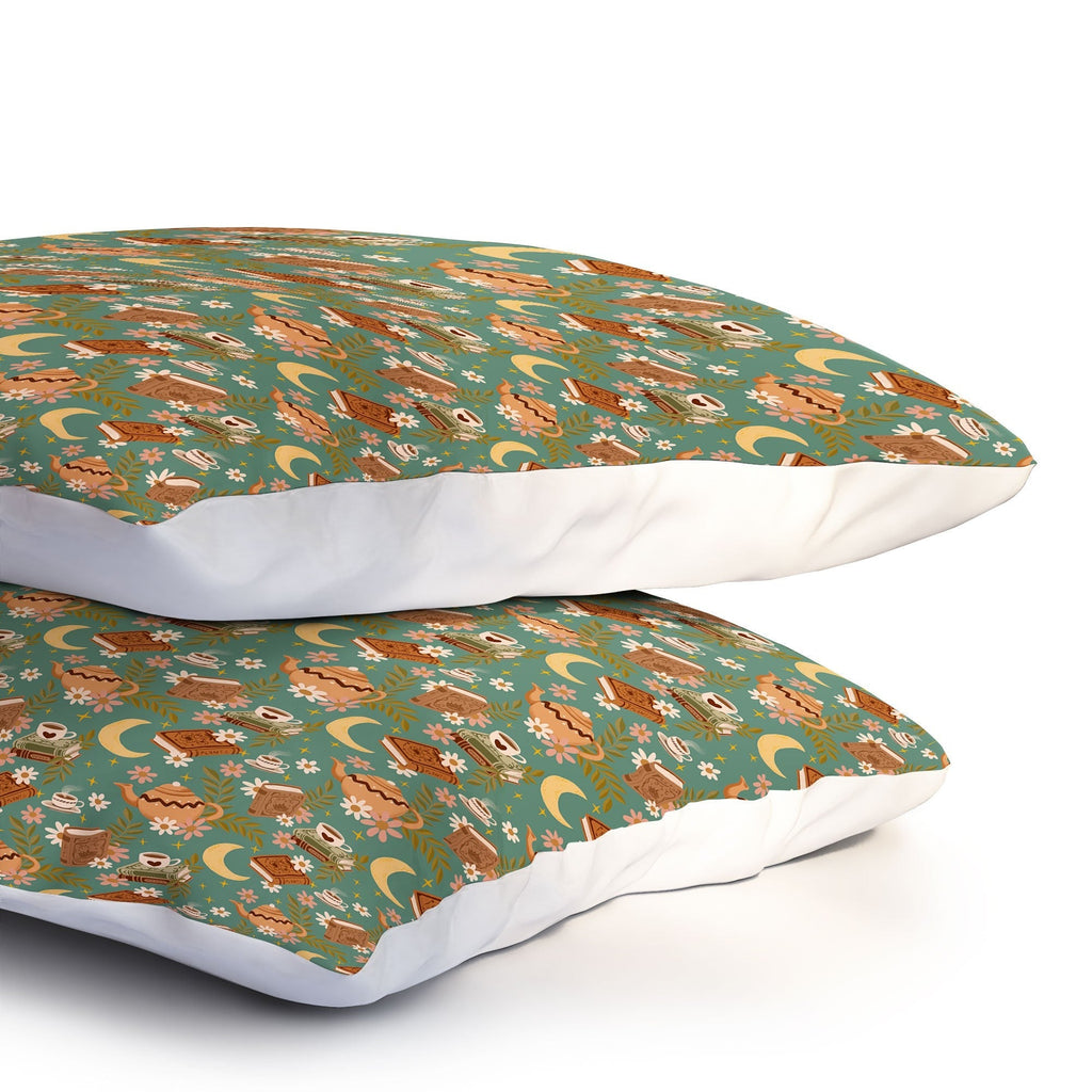Avenie Moonlit Reading Nook I Pillow Shams