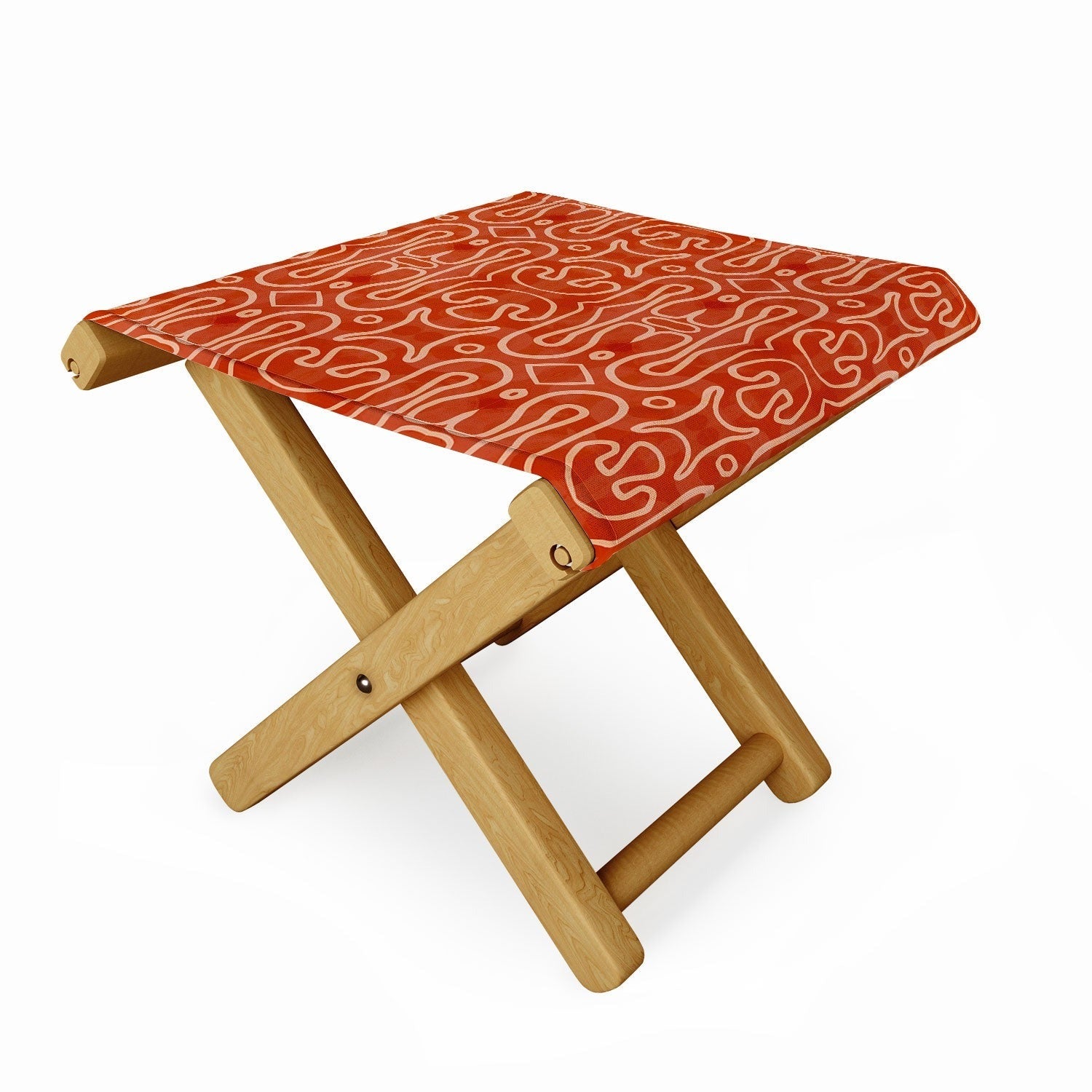 Mirimo Venexiana Burnt Orange Folding Stool