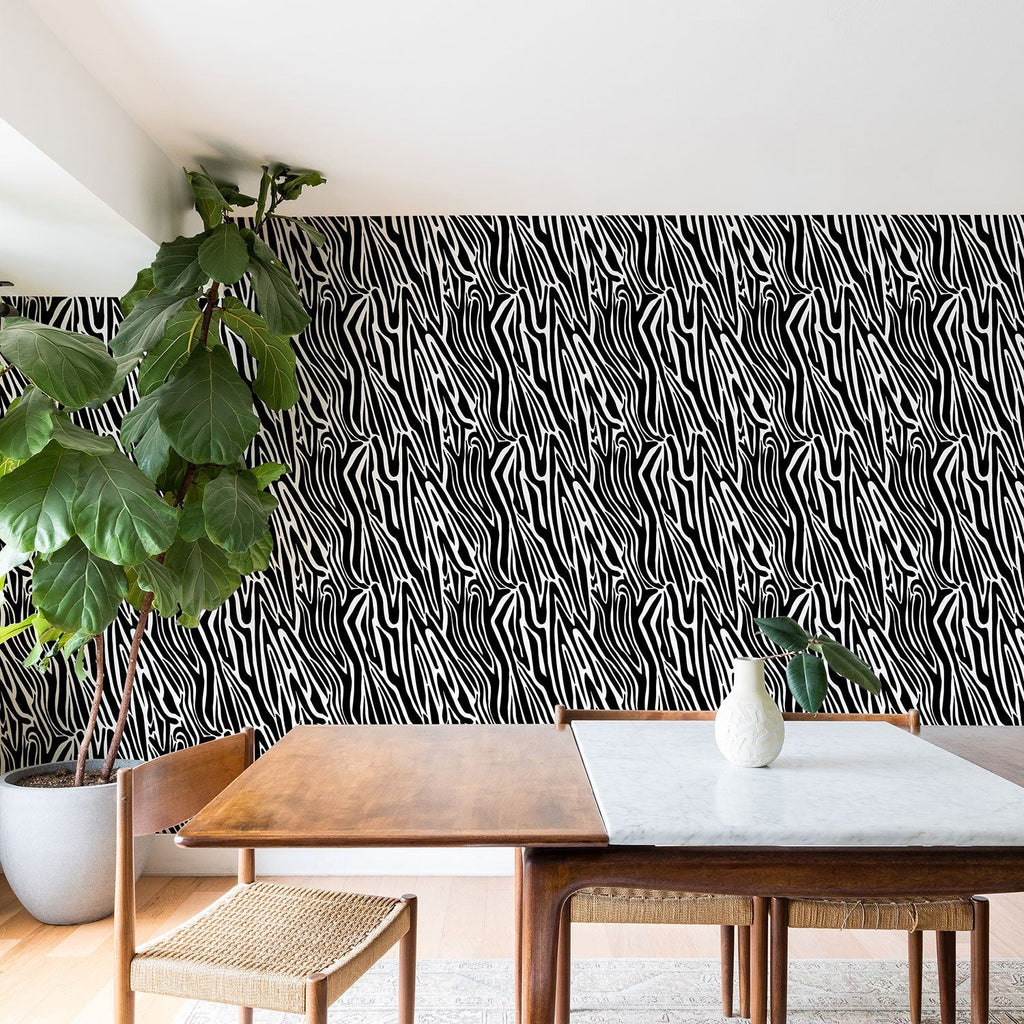 Jennifer Labre Wild Zebra Wallpaper