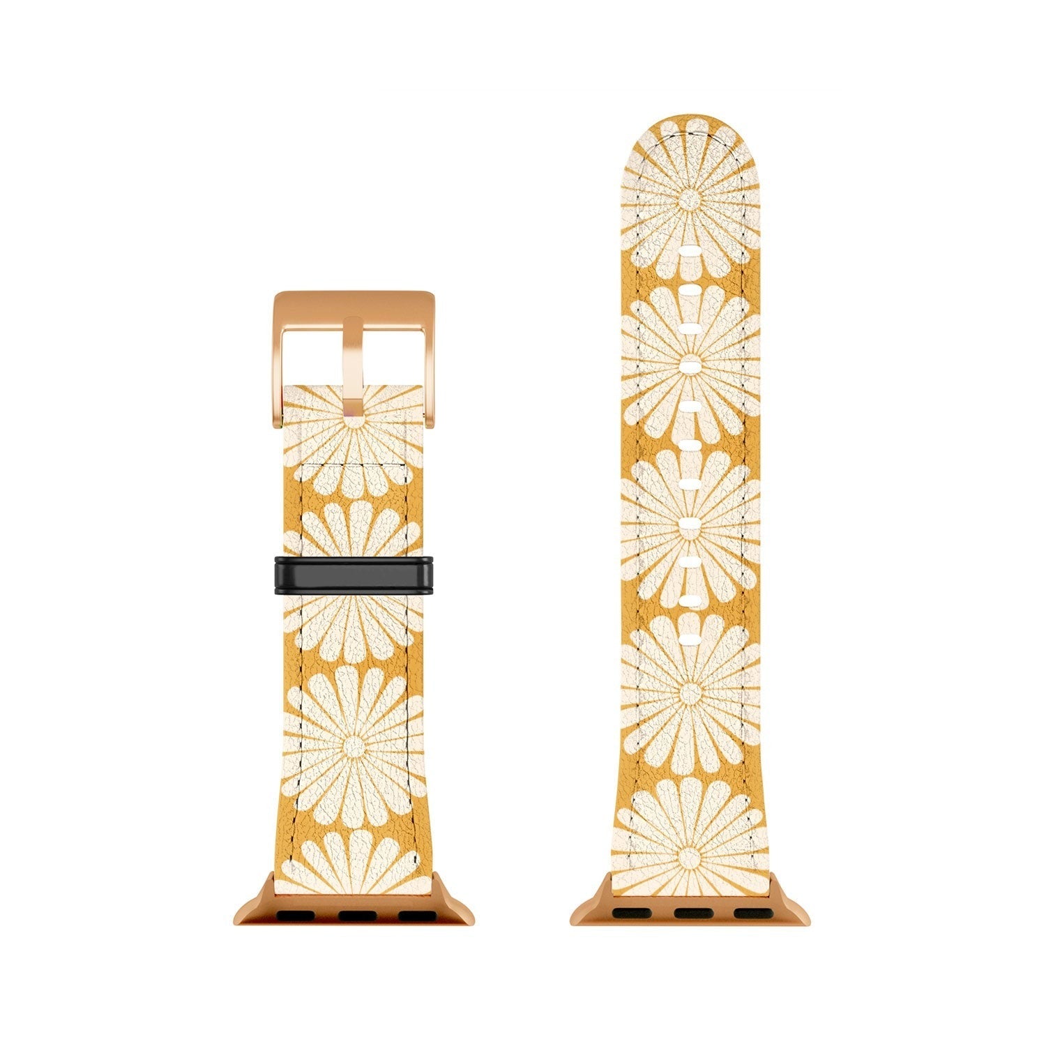 Colour Poems Retro Daisy XIX Apple Watch Band