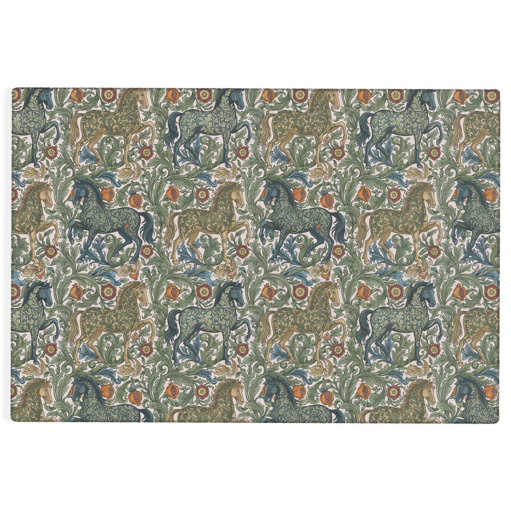 Marta Barragan Camarasa Renaissance Horse Garden Outdoor Rug