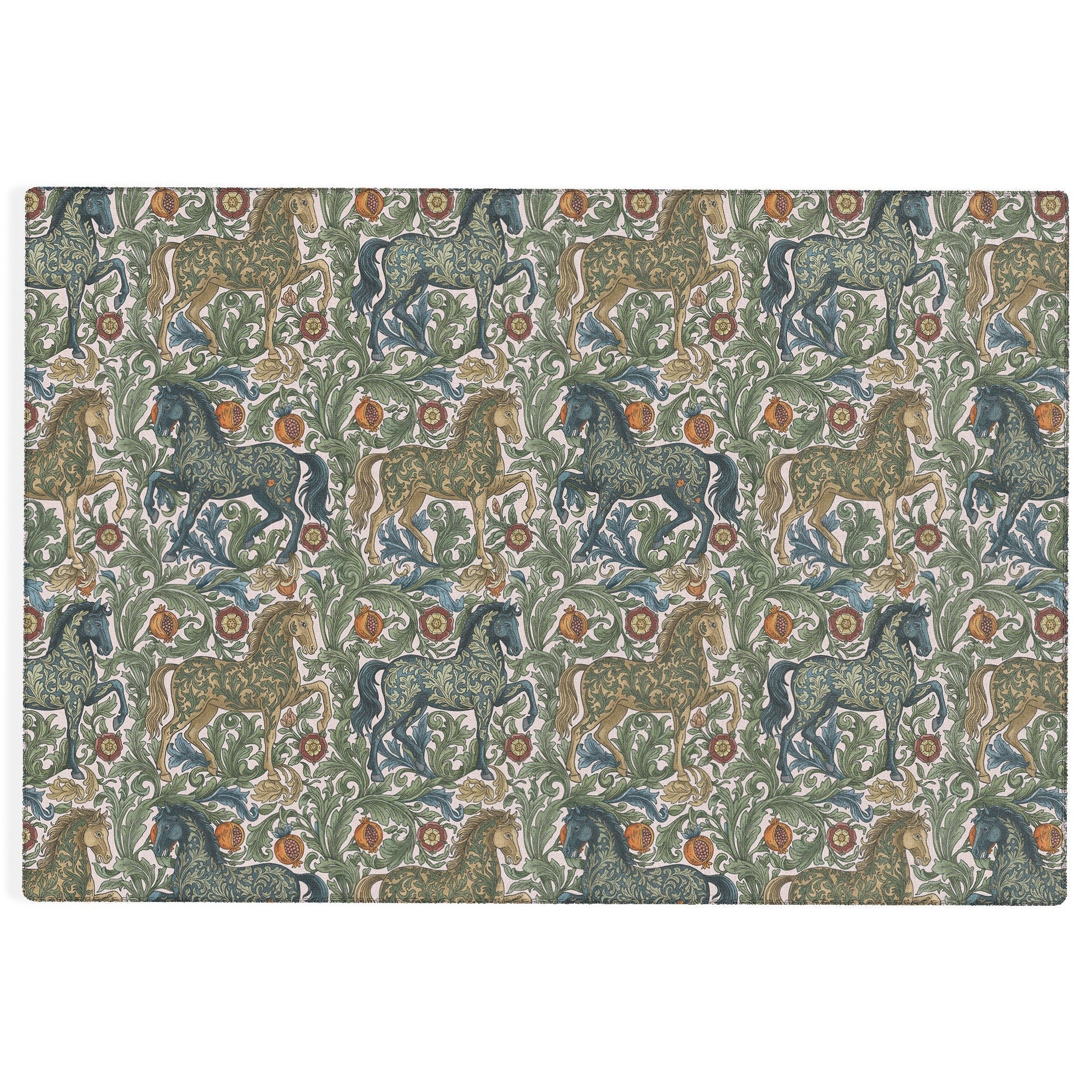 Marta Barragan Camarasa Renaissance Horse Garden Outdoor Rug
